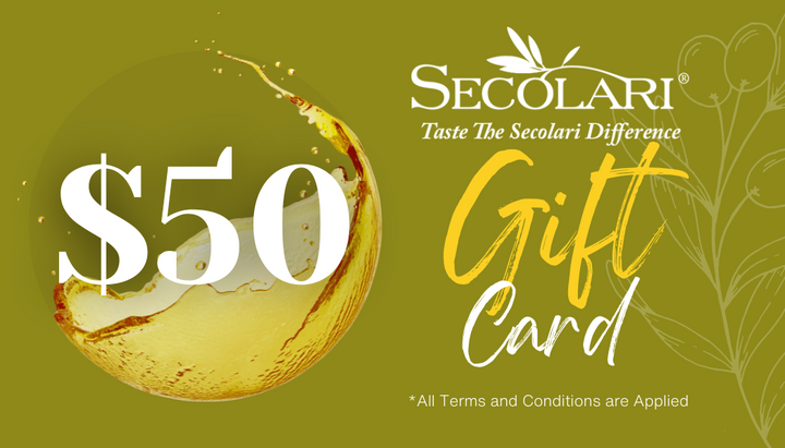 Secolari Artisan Oils & Vinegars Gift Card