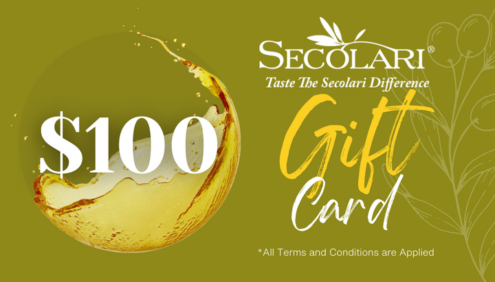 Secolari Artisan Oils & Vinegars Gift Card