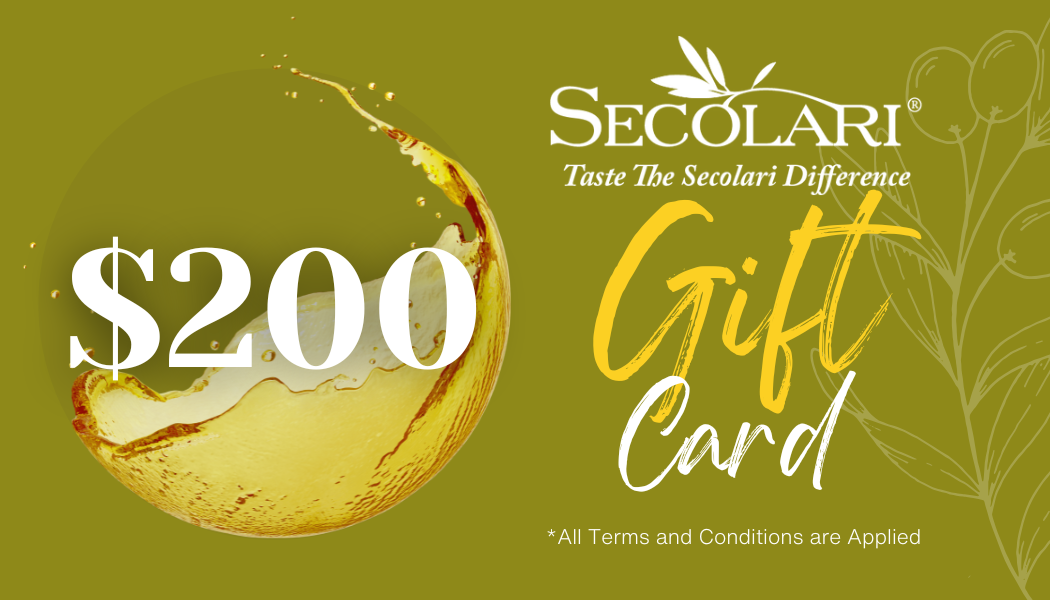 Secolari Artisan Oils & Vinegars Gift Card
